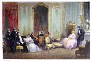 Uma família em um interior, 1842